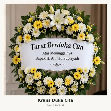 Krans Bunga Duka Rs Bethesda Yogyakarta